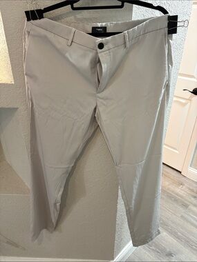 Theory Men's Light Gray Chinos